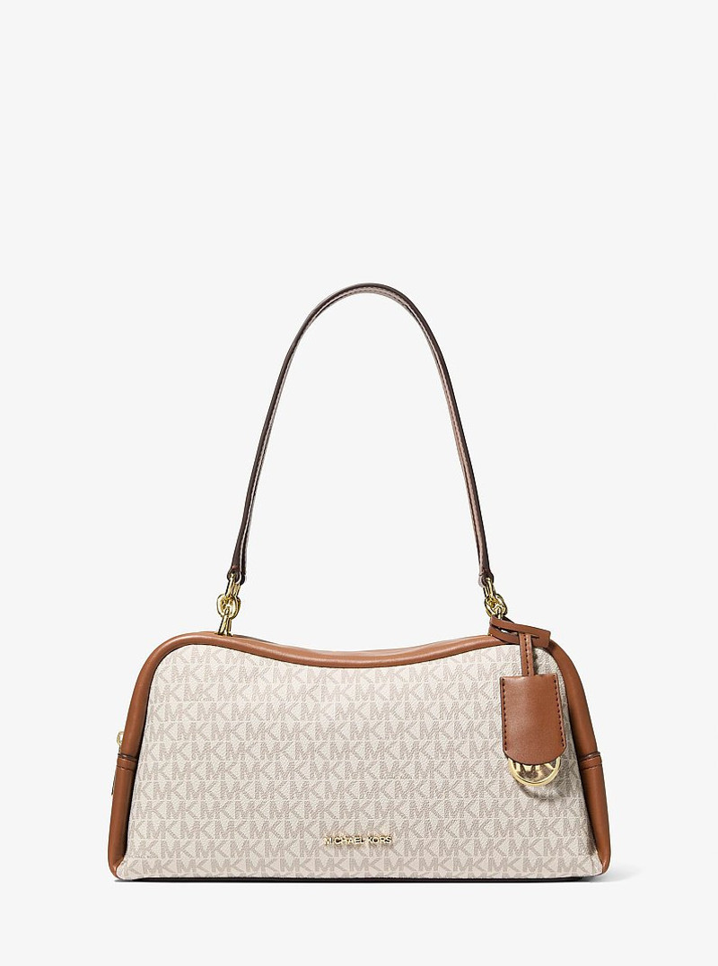 Cecily Medium Signature Logo Shoulder Bag 1
