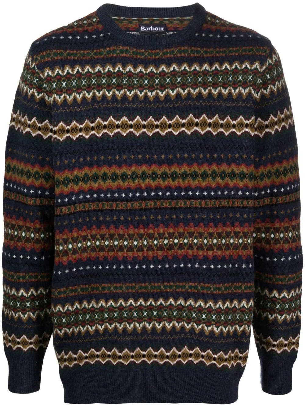 Fairisle intarsia-knit jumper - 1