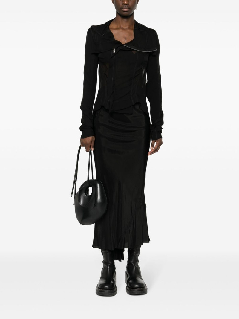 Rick Owens Naska silk-georgette jacket outlook