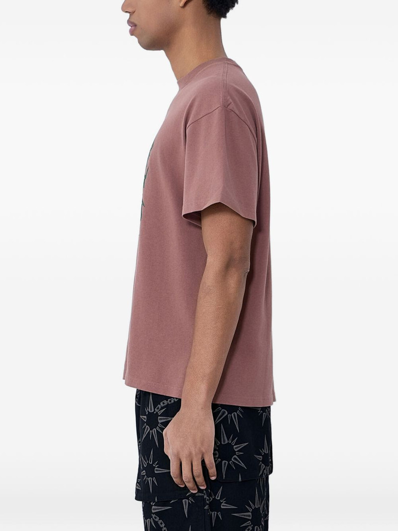 BRAIN DEAD graphic-print crew-neck T-shirt outlook