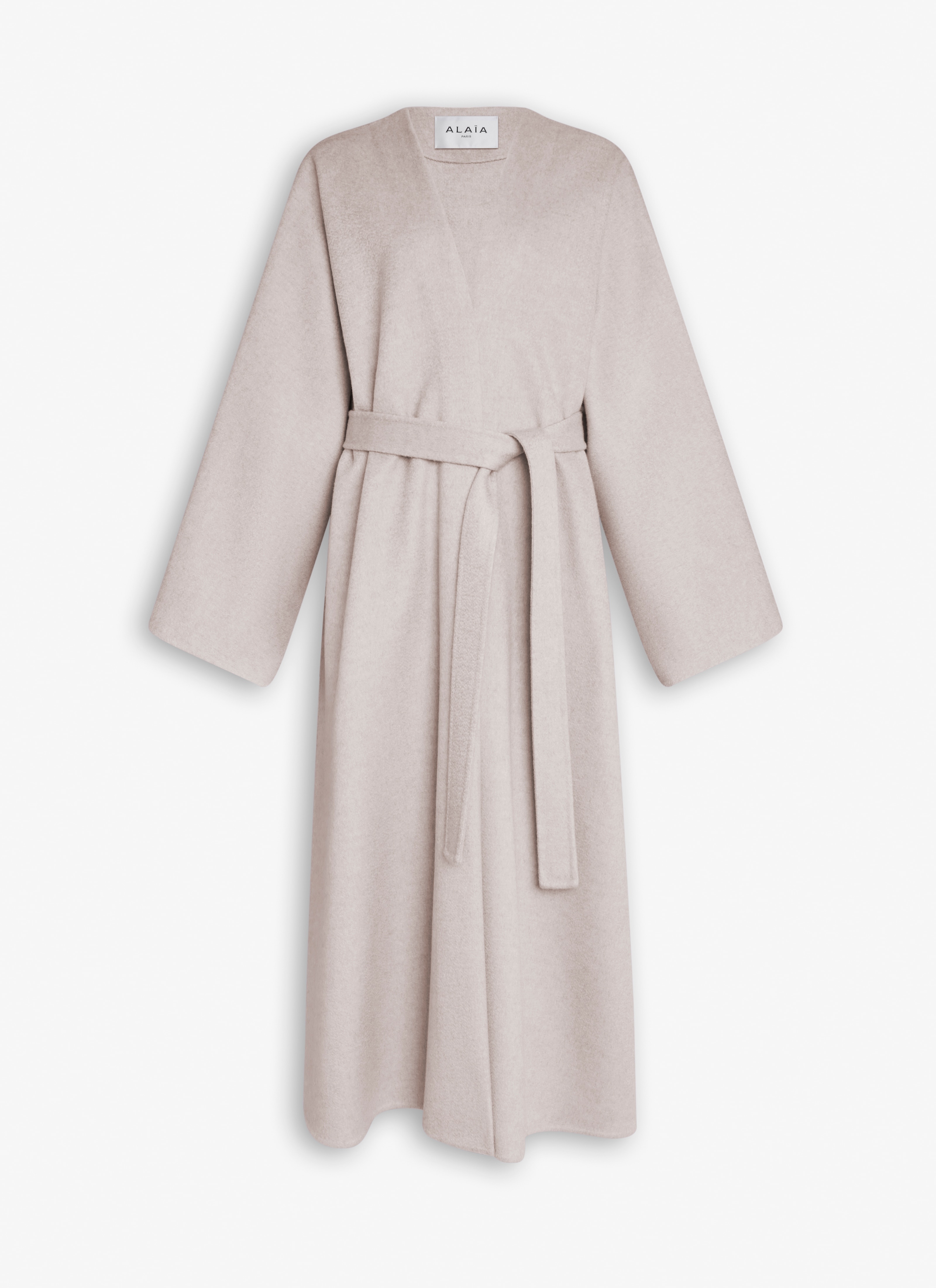 CASHMERE LONG COAT - 6