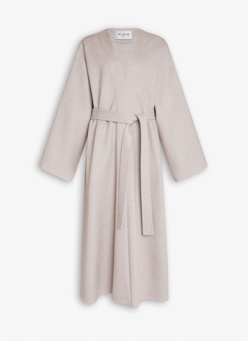 CASHMERE LONG COAT 6