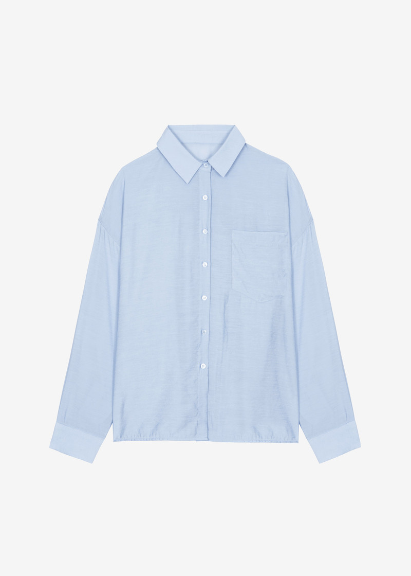 Ascain Fluid Shirt - Sky Blue 1