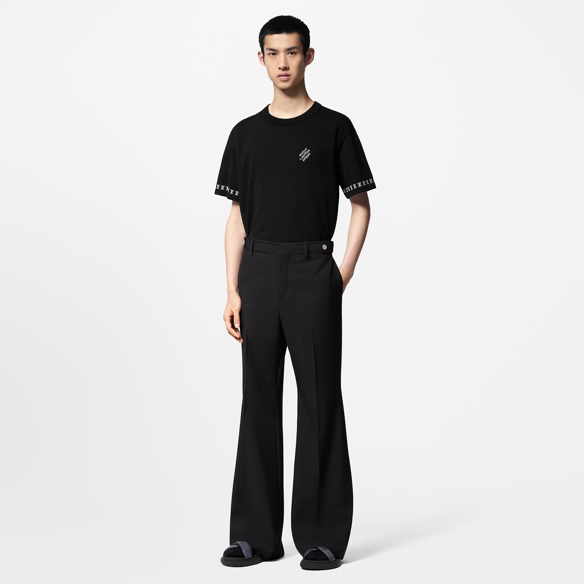 Short-Sleeved Cotton Crewneck - 4