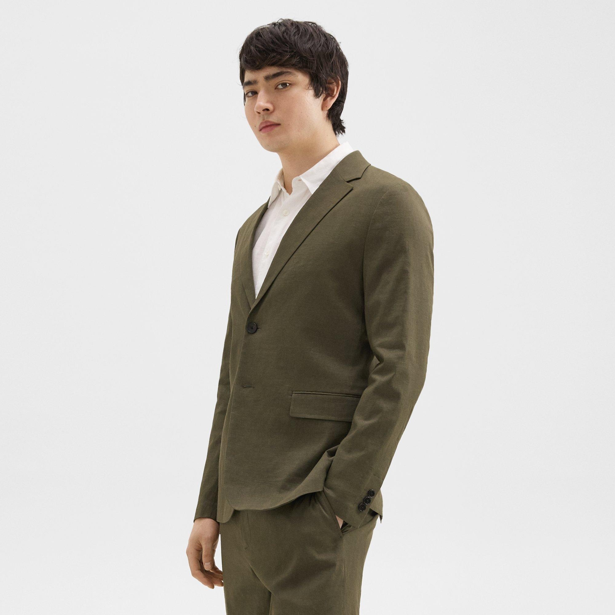 Clinton Blazer in Good Linen - 3