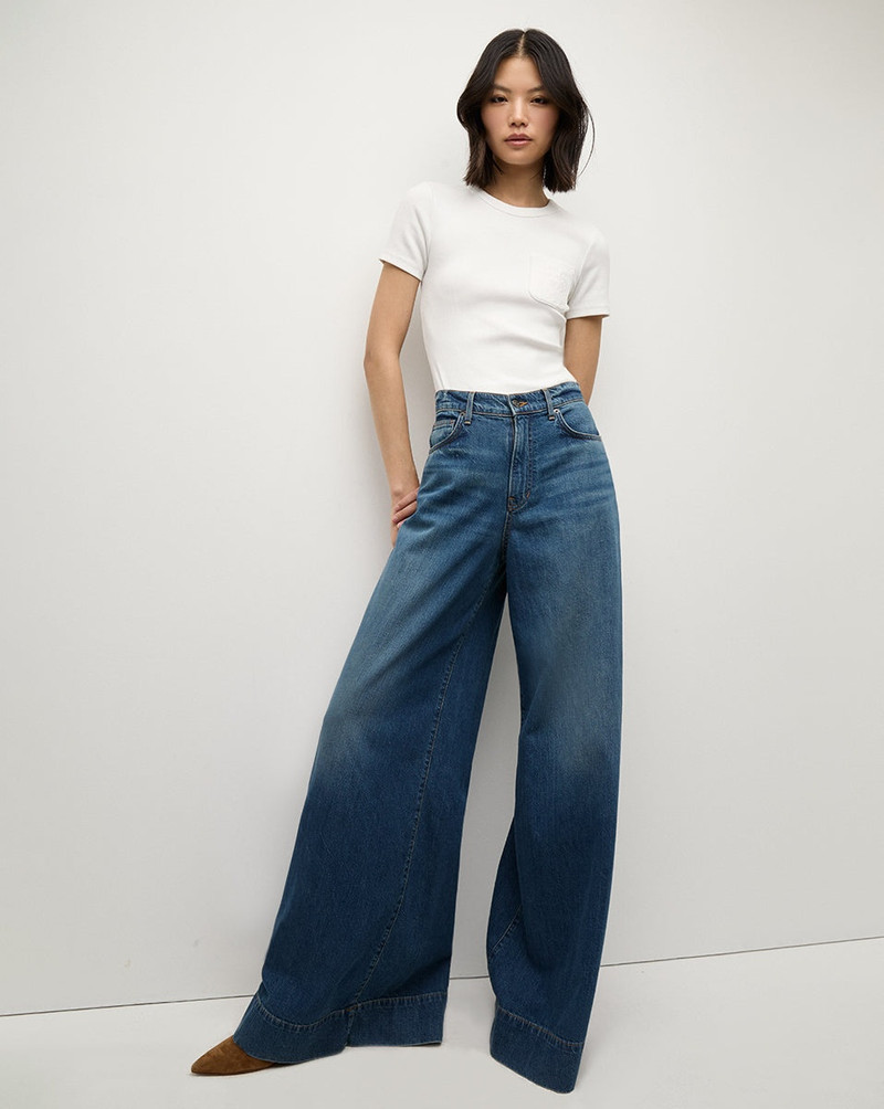 VERONICA BEARD HAIZLEY WIDE-LEG JEAN outlook