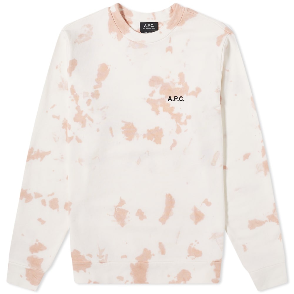 A.P.C. Rick Tie-Dye Crew Sweat - 1