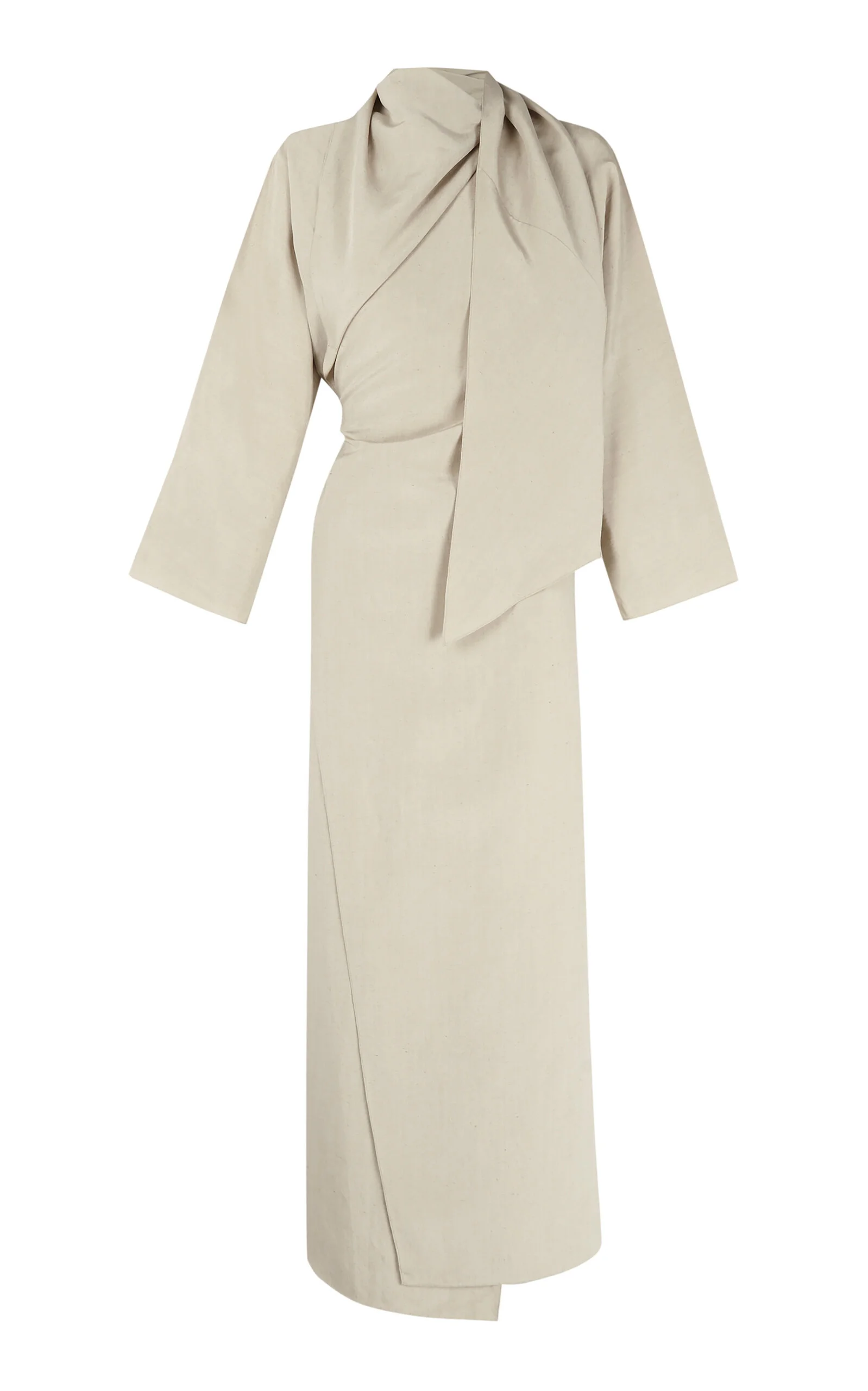 Sofua Linen-Silk Maxi Dress - 1