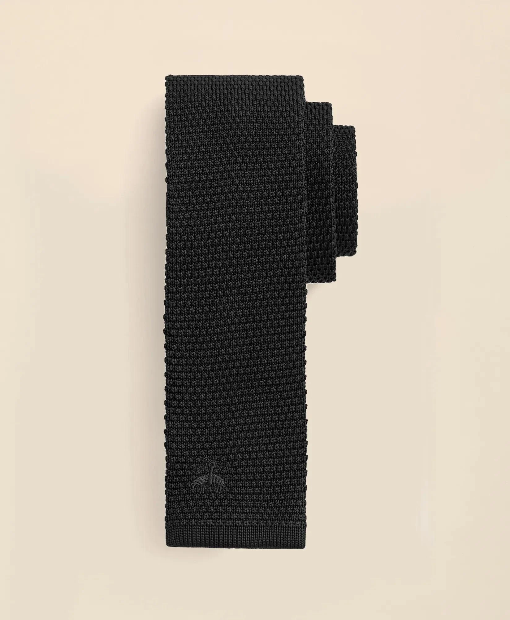 Logo Knit Tie - 1