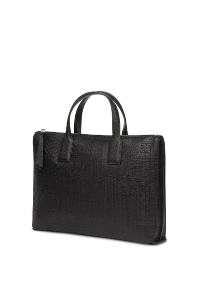 Loewe Goya simple briefcase in calfskin outlook