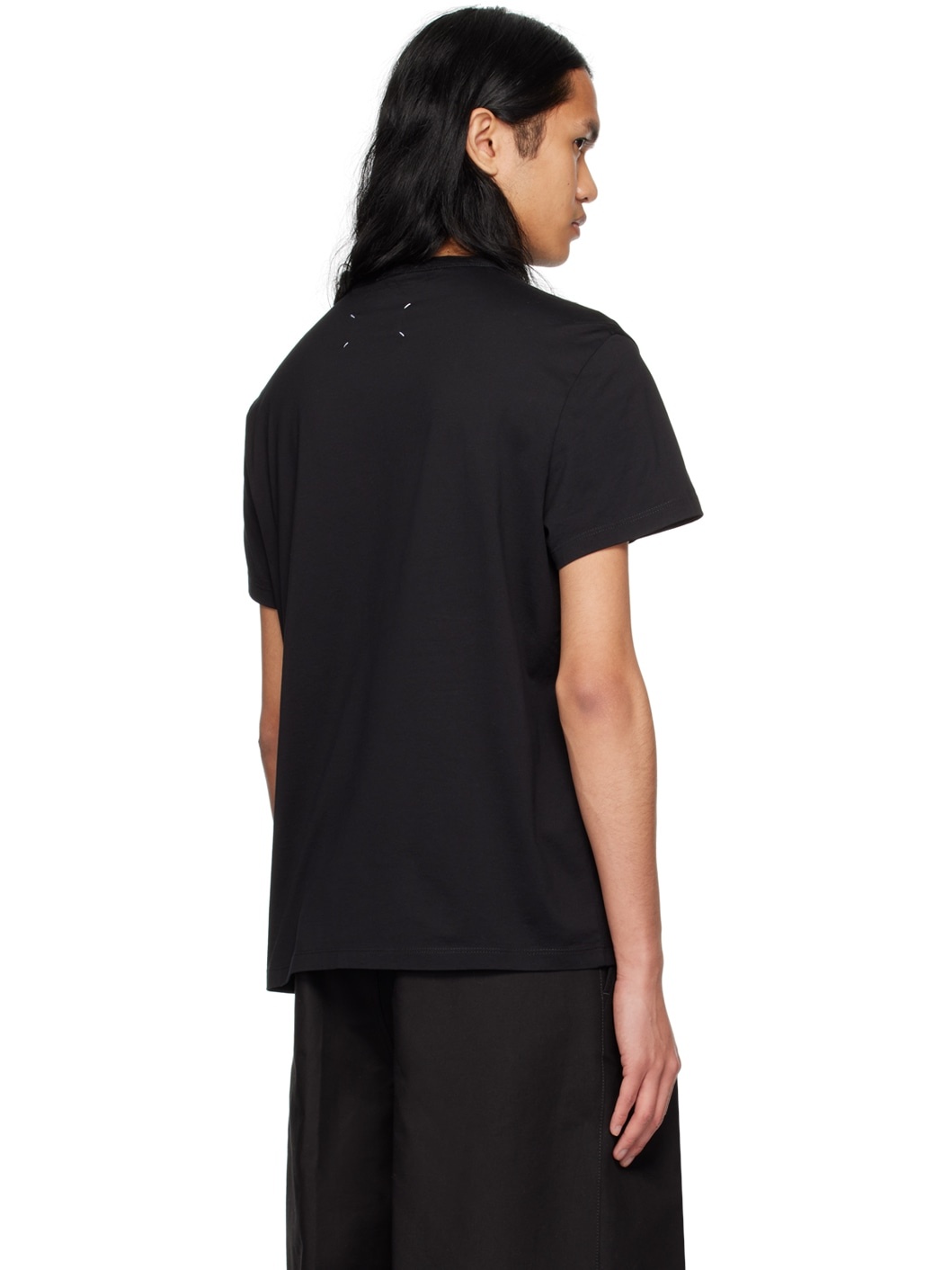 Black Distorted T-Shirt - 3