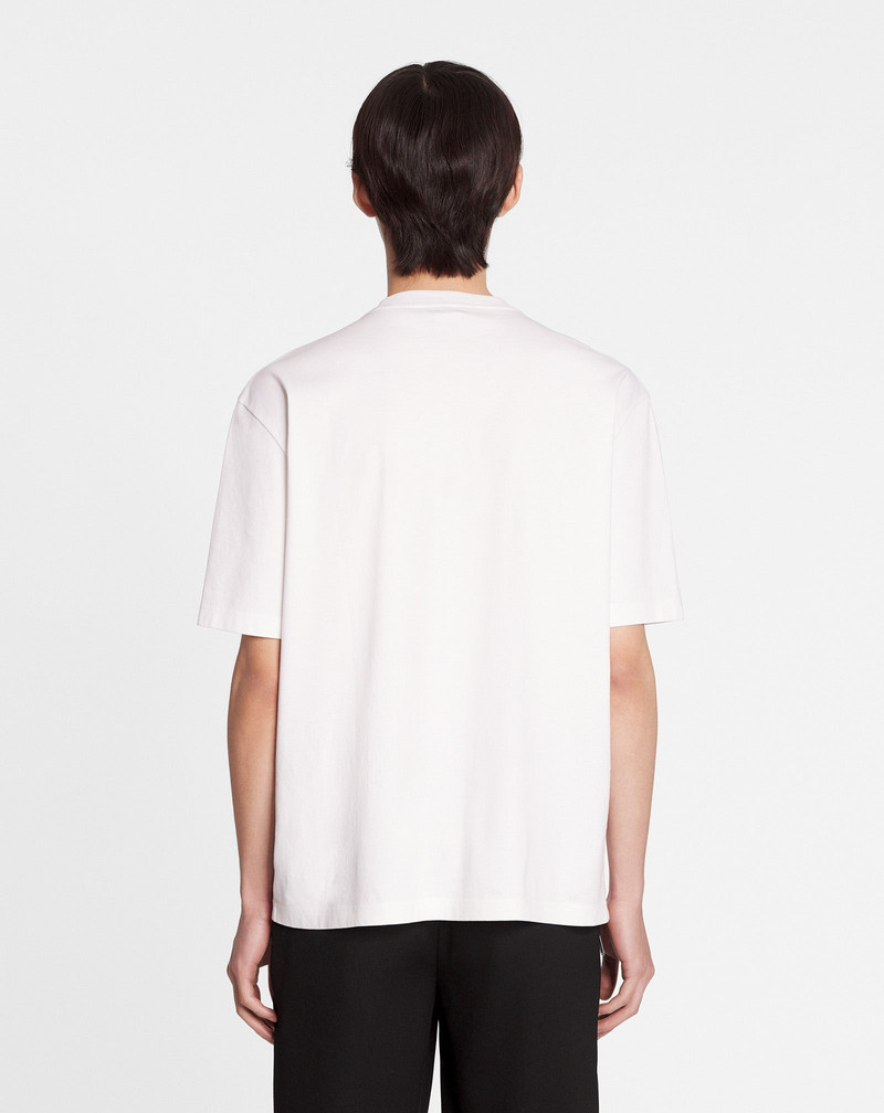 CLASSIC LANVIN PARIS EMBROIDERED T-SHIRT 4