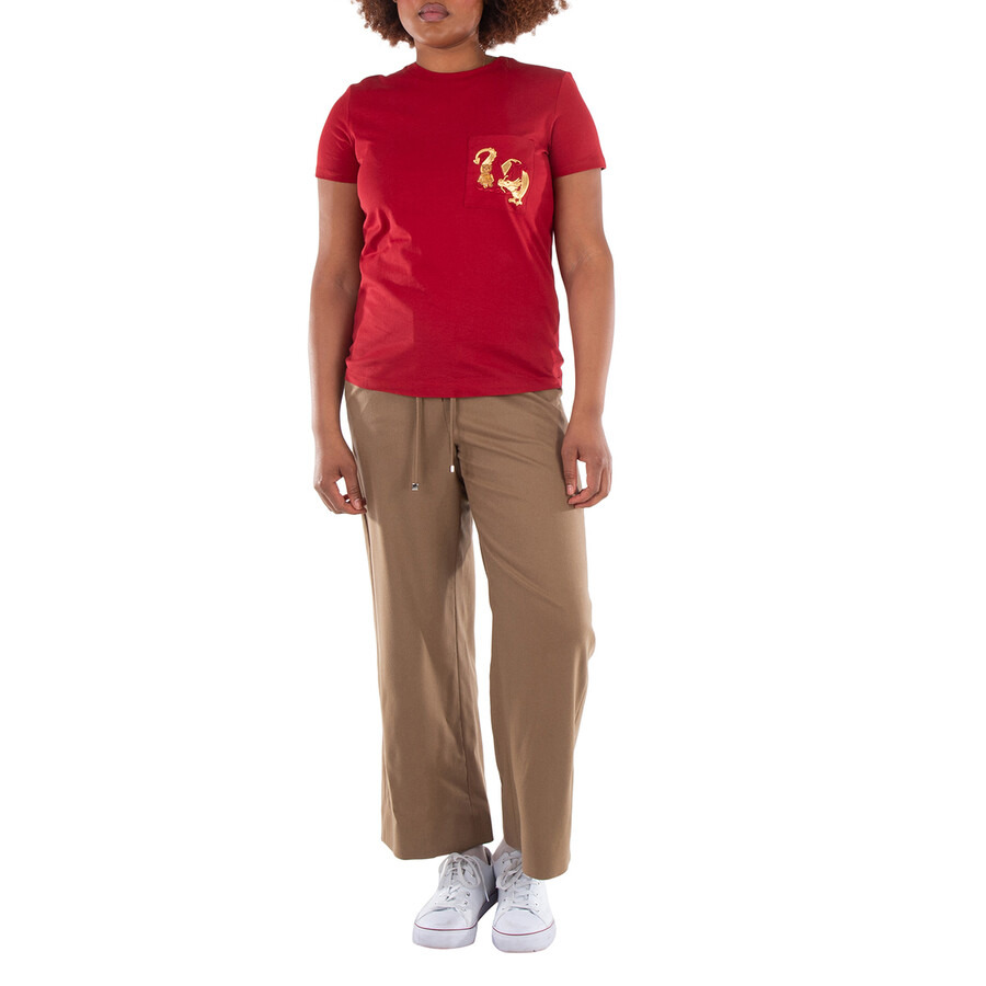 Max Mara Elmo T-Shirt In Red - 3