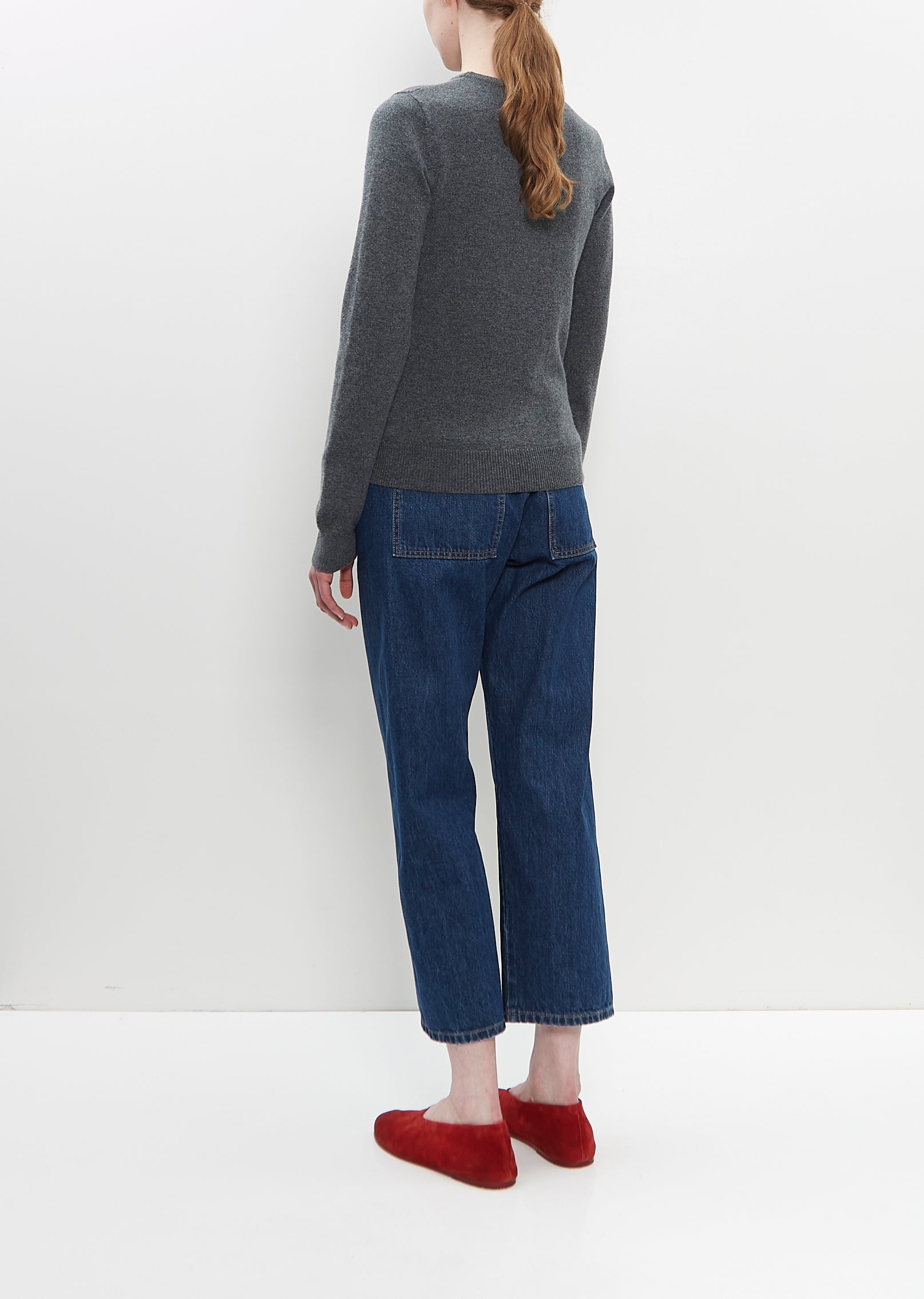 Cashmere Nylon n°41 Body Sweater — Felt - 3