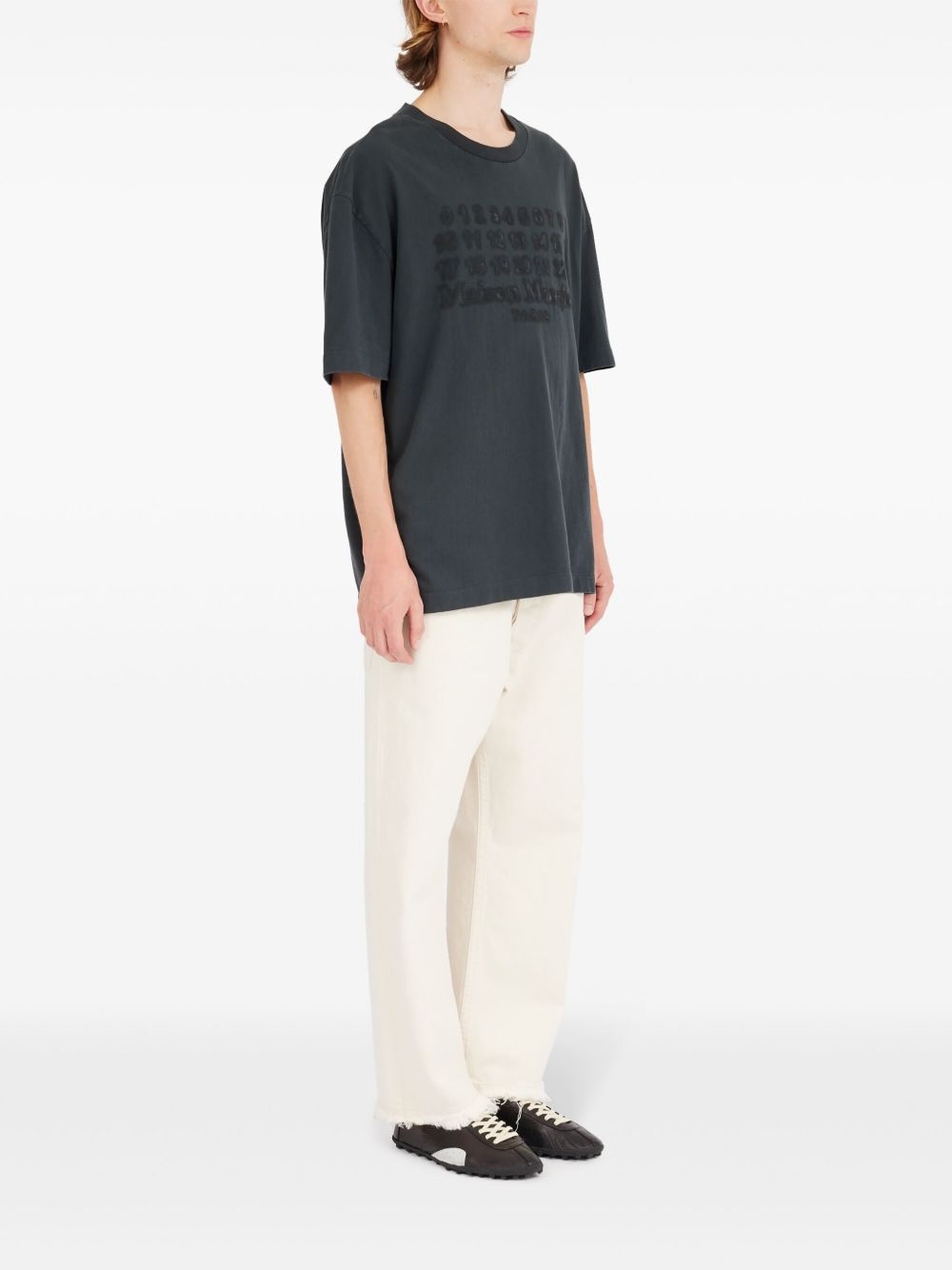 numbers-motif T-shirt - 3