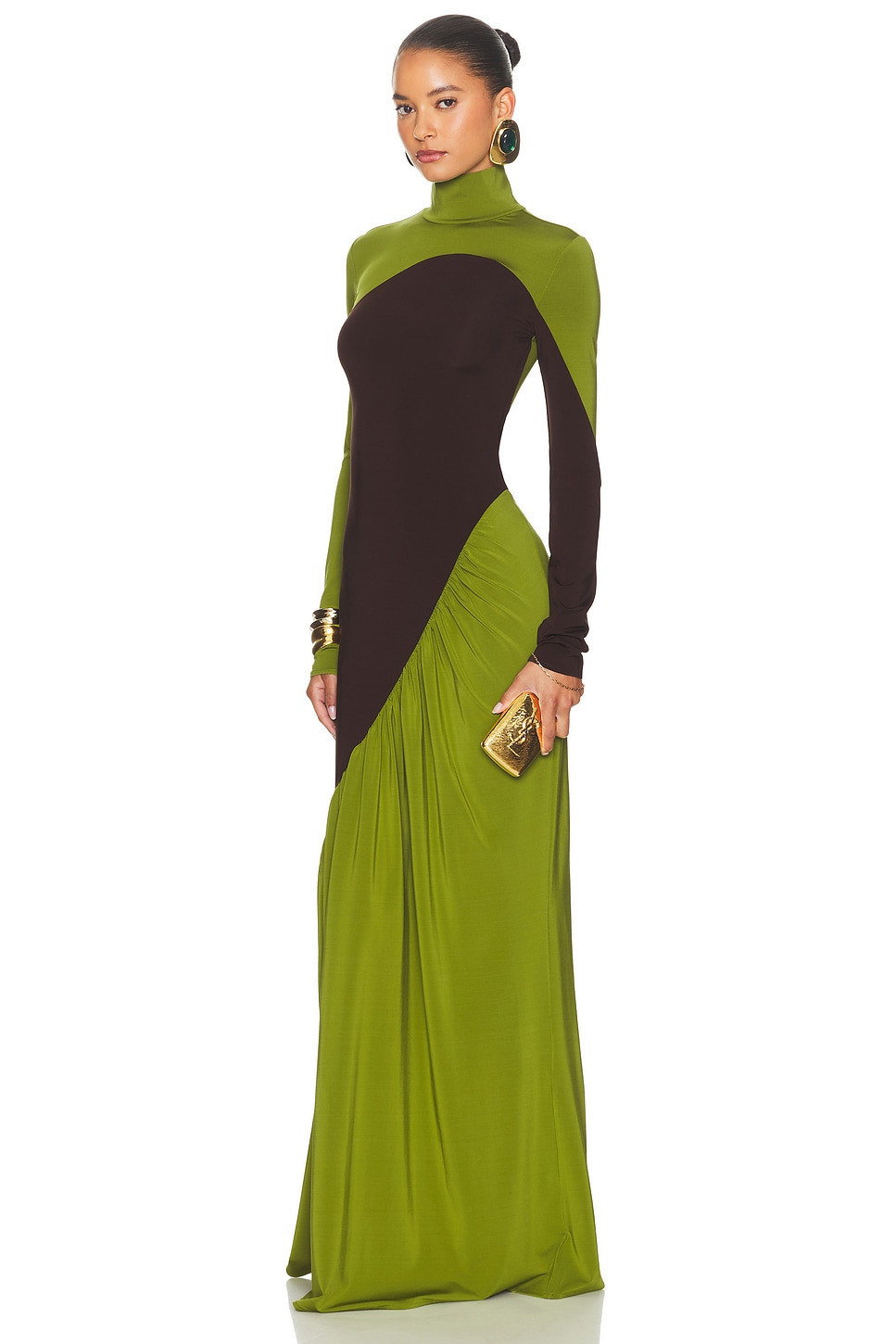 The Abstraction Color Blocked Jersey Dress - 3