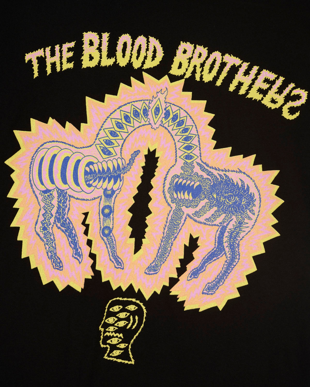 Brain Dead x Blood Brothers T-shirt - Black - 3