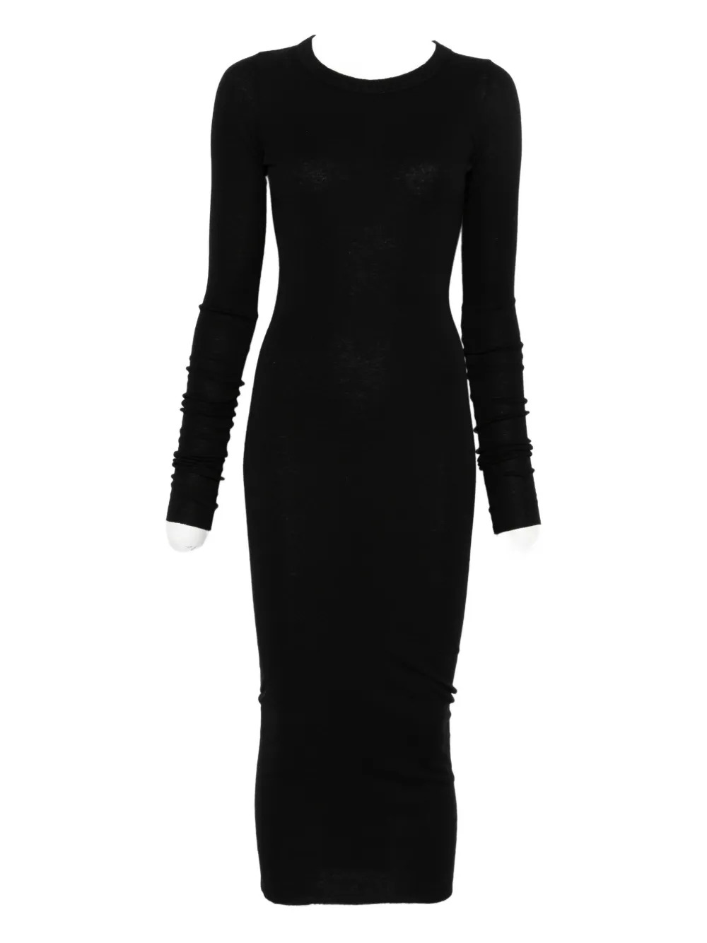 RICK OWENS - Women Abito Rib LS Dress - 5