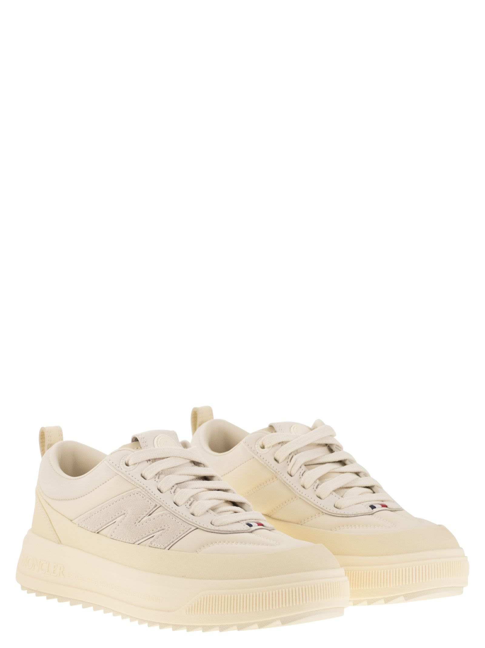 Moncler Women Moncler Altive - Suede And Nubuck Leather Trainer - 4