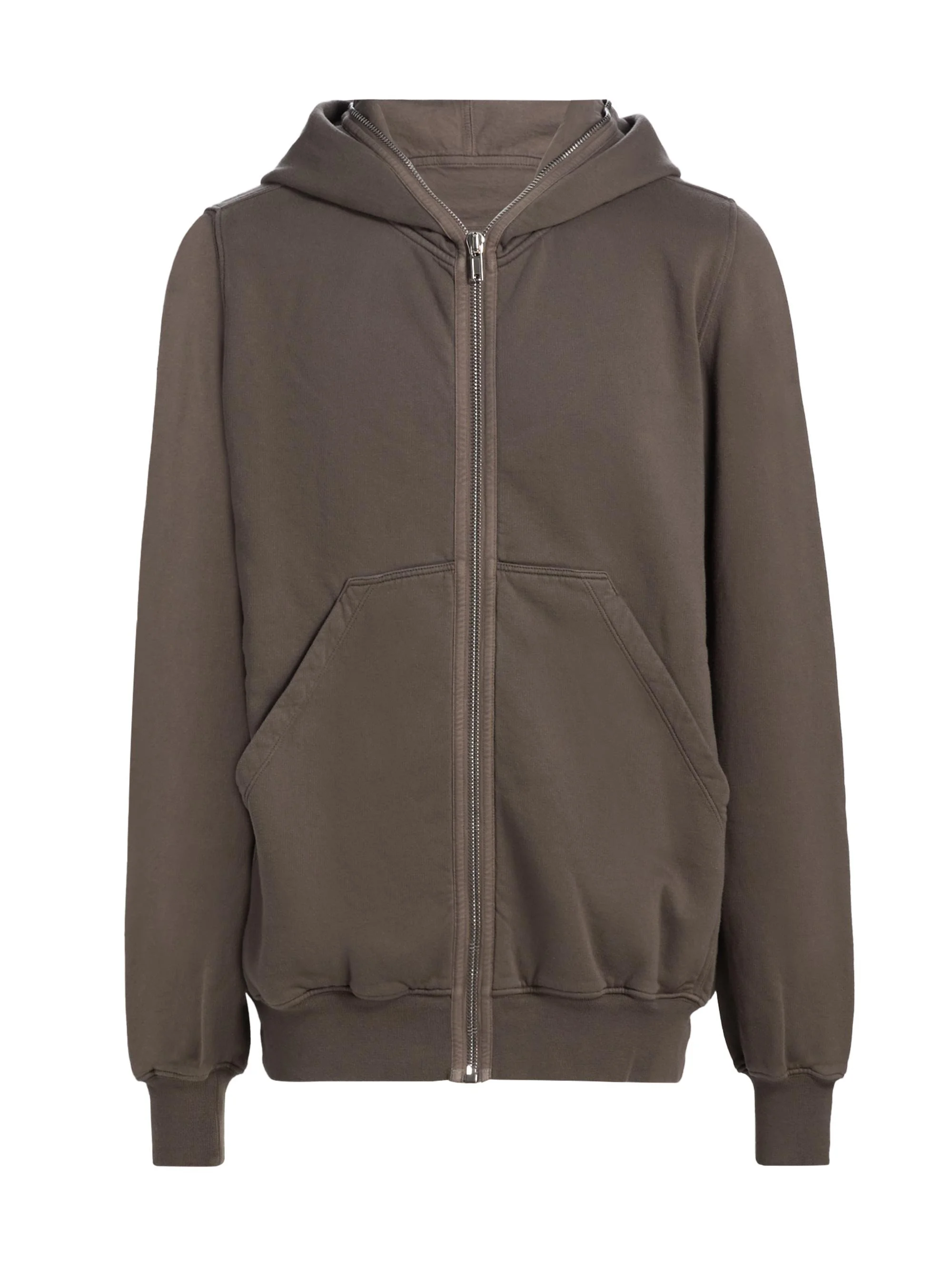 Men's Felpa Jumbo Gimp Cotton Full-Zip Hoodie - Dust - 1