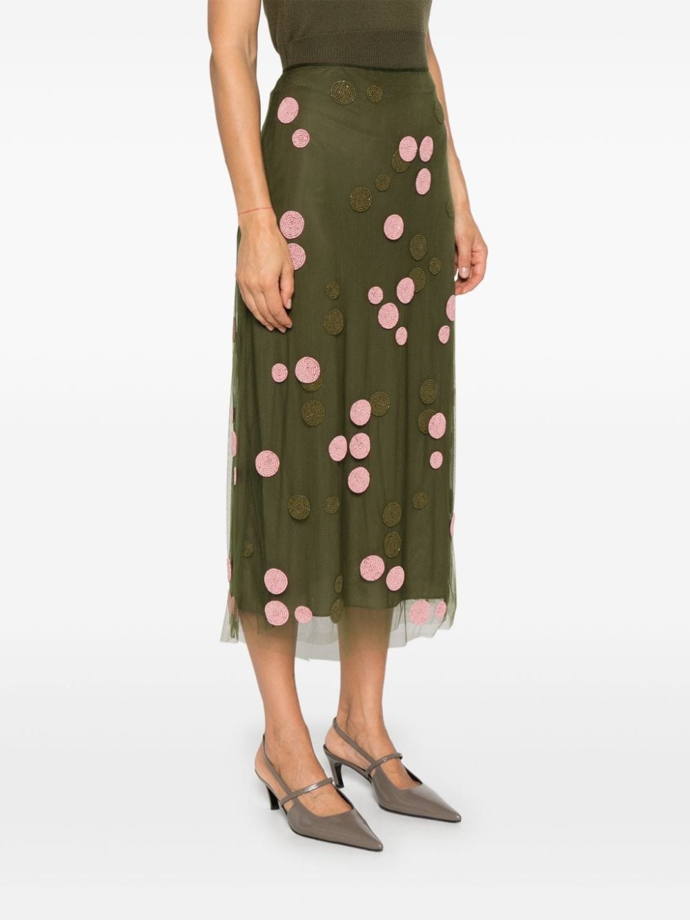 polka-dot tulle skirt - 3