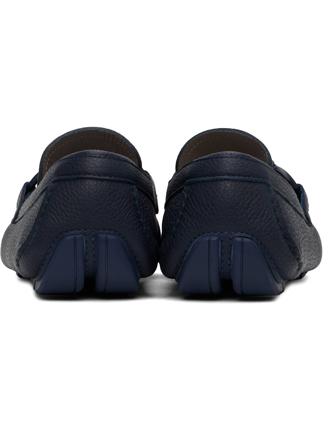Navy Driver Loafers - 2