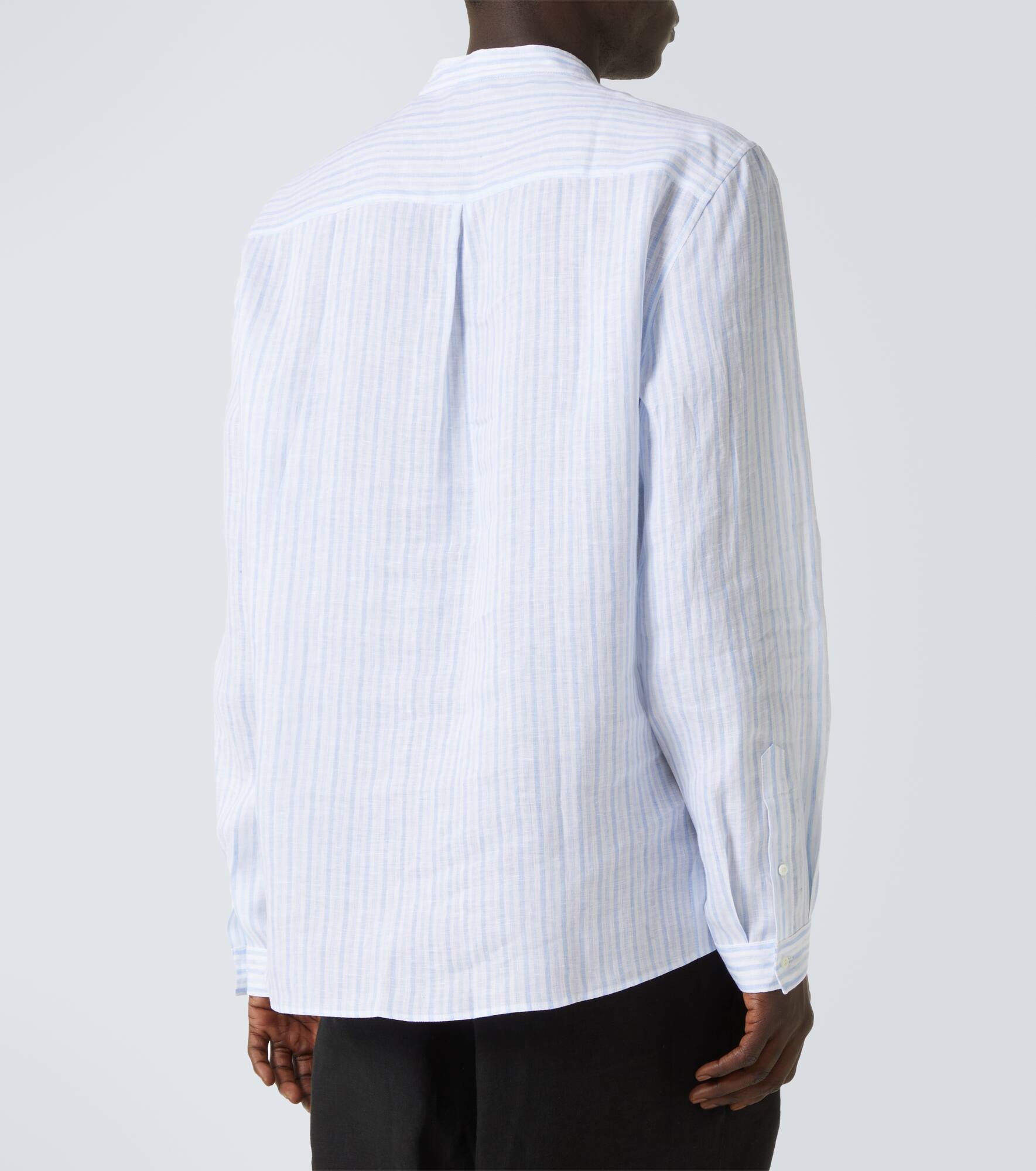 Striped linen shirt - 4