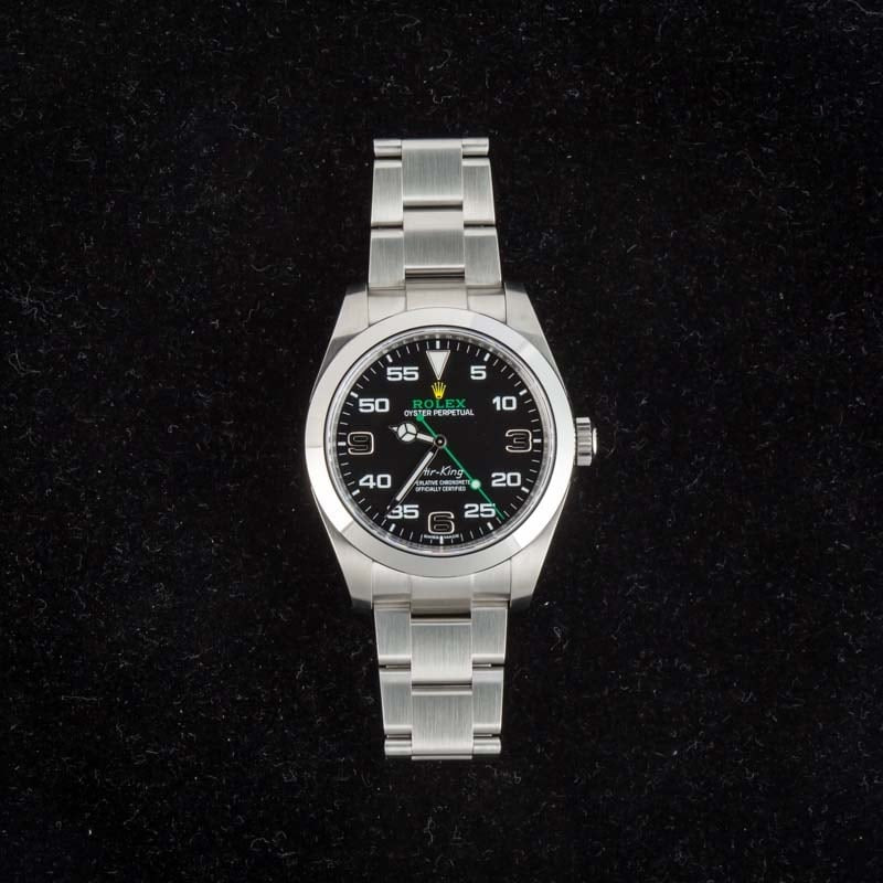 Rolex Air-King Ref 116900 Black Dial - 6