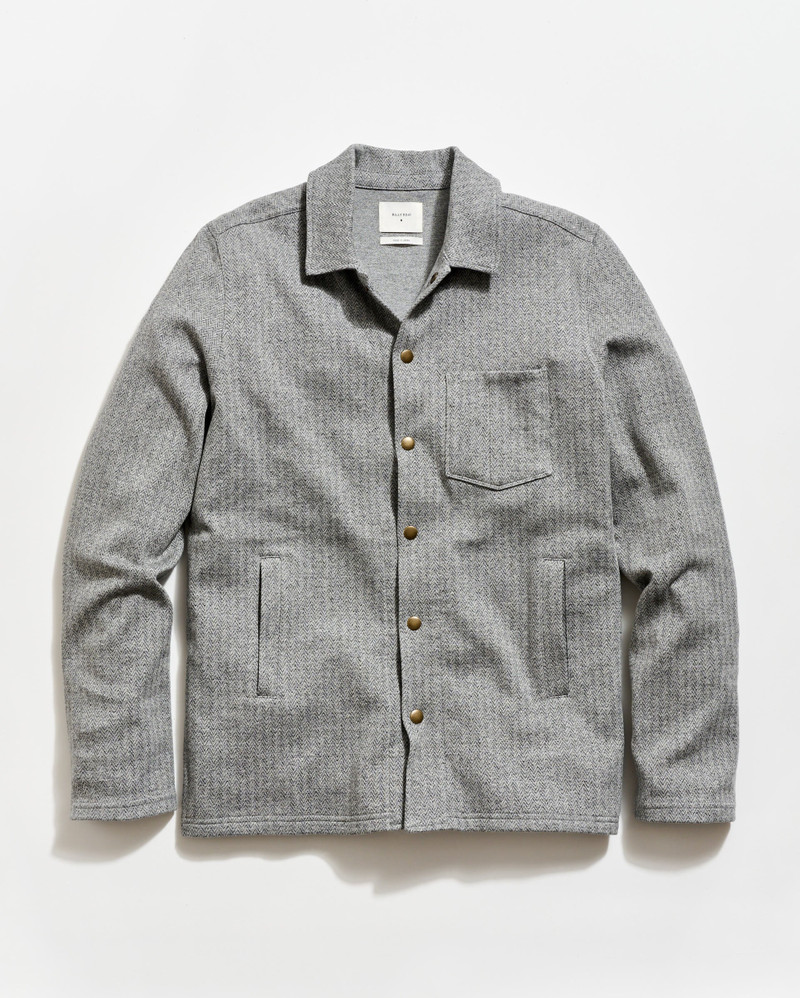 Numajiri Herringbone Shirt Jacket 1