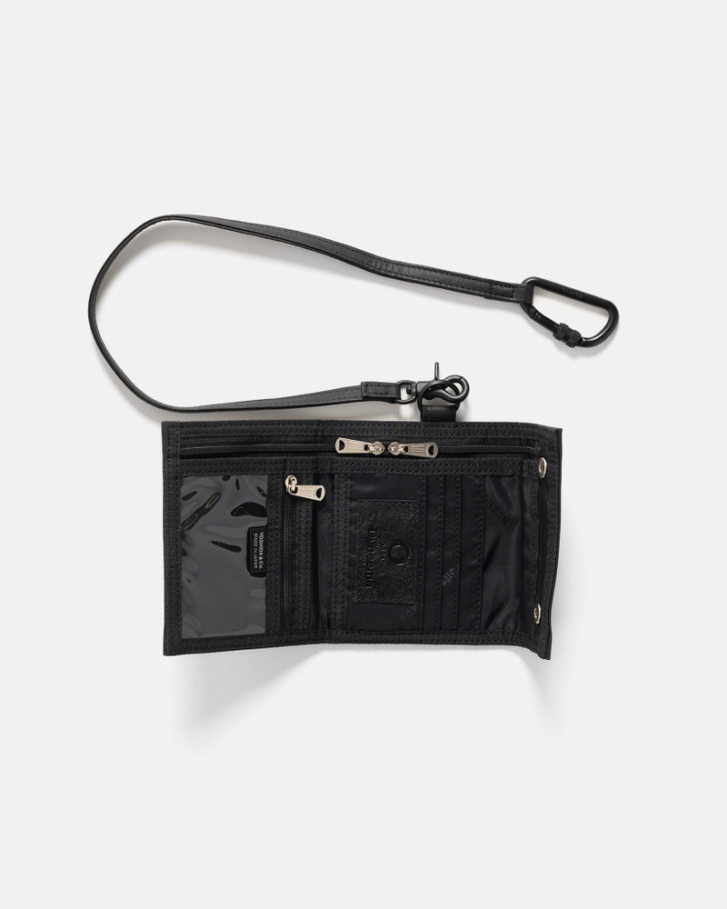 PORTER FREESTYLE Dyneema Leather Wallet Black outlook
