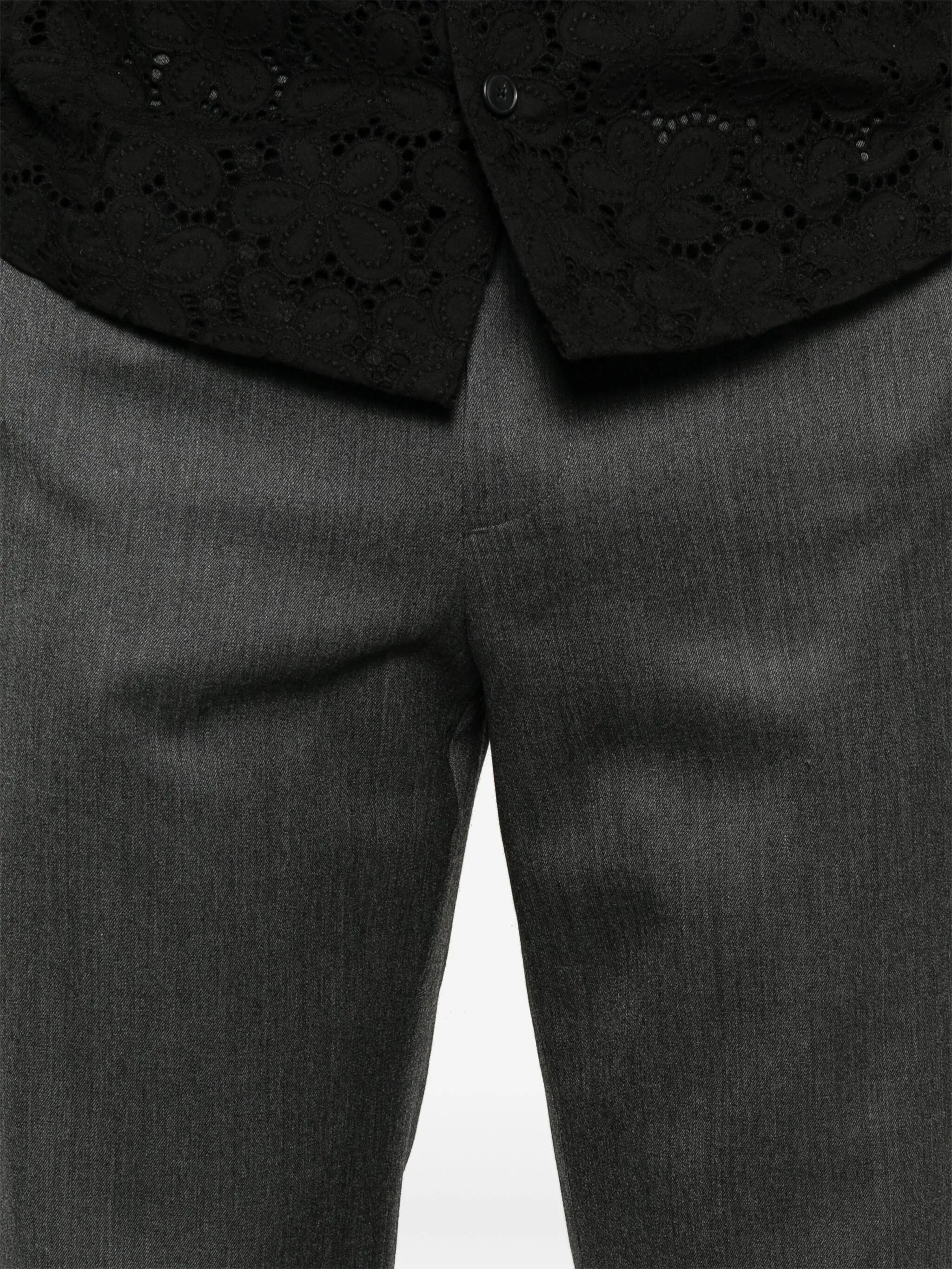 Wool Tailored Trousers - 4