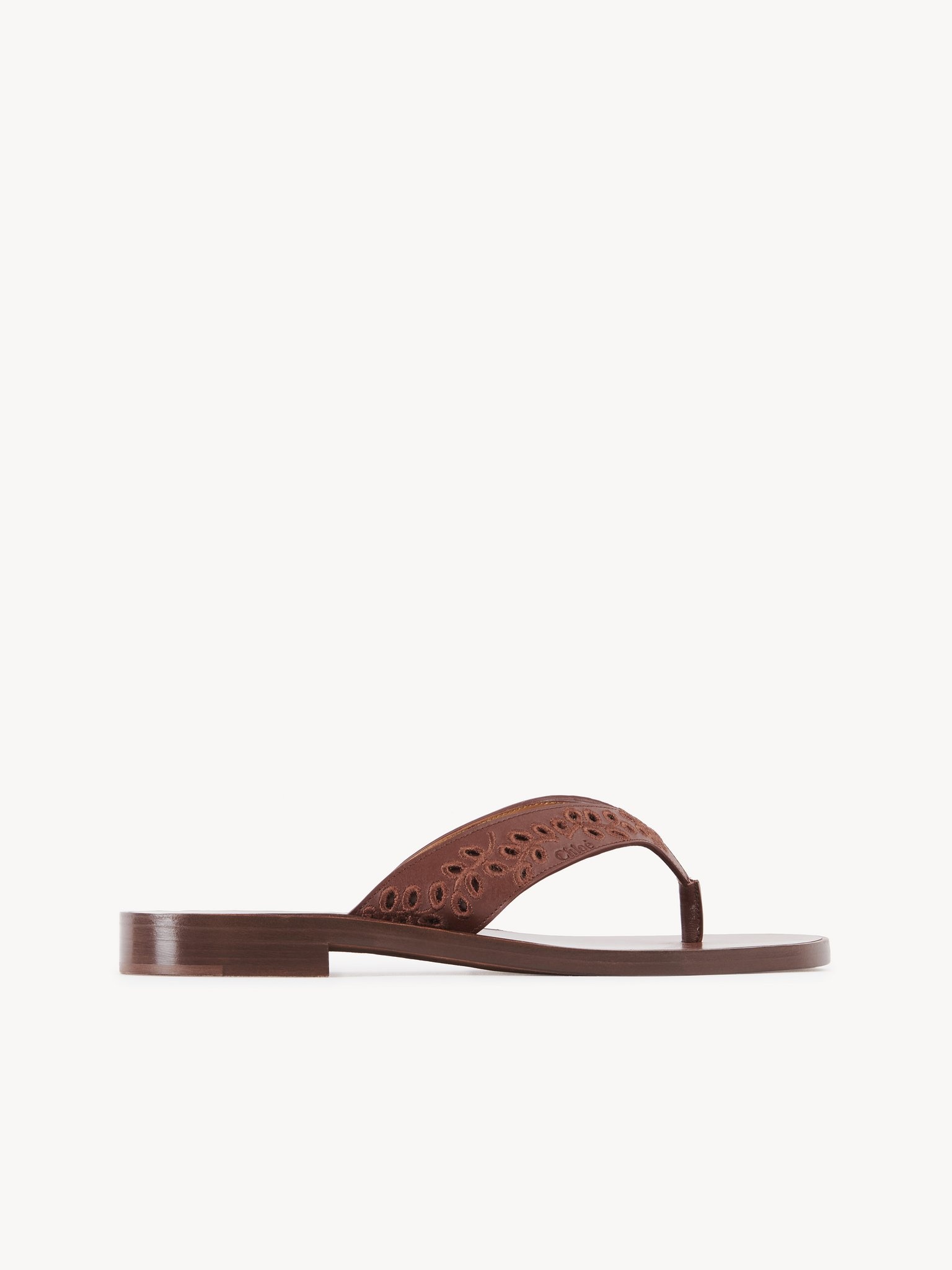 CHLOÉ X ERES PAZ FLAT SANDAL - 1