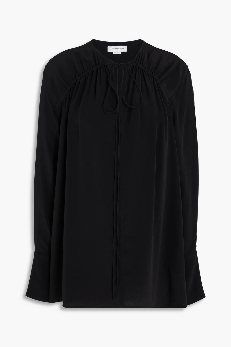 Silk crepe de chine blouse - 1