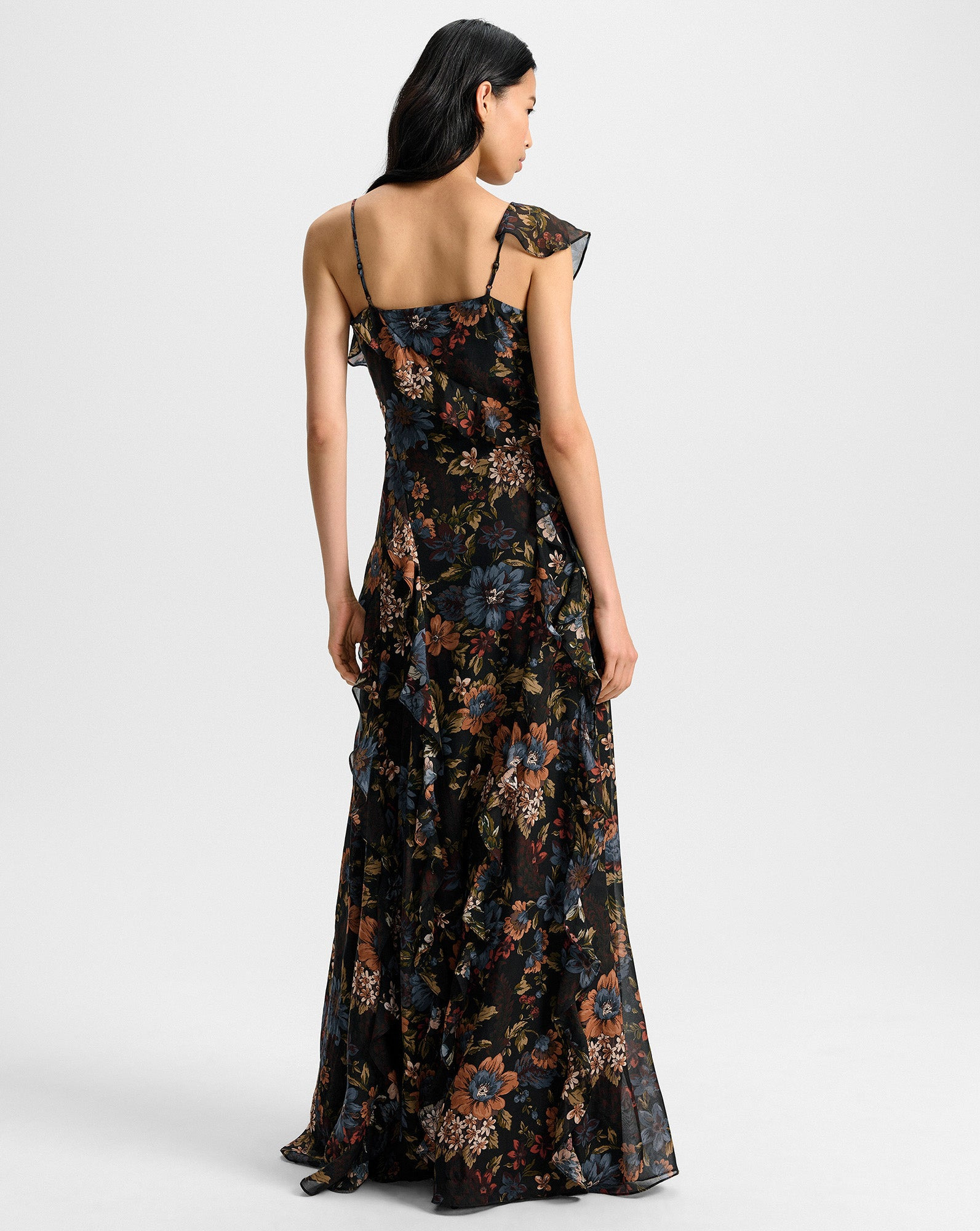 MADELINE SILK MAXI DRESS - 5