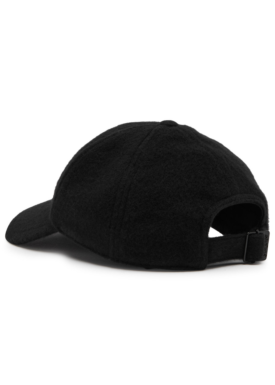 Saint Laurent Logo-embroidered Cashmere cap - 3