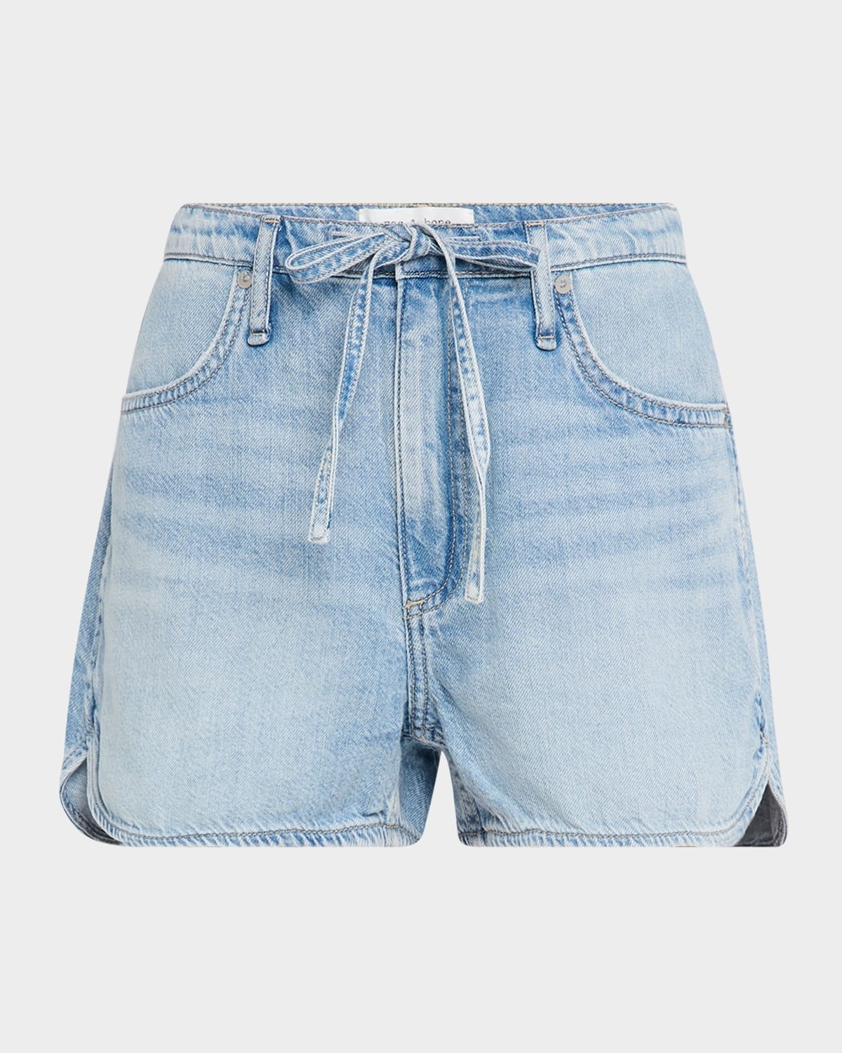 Ultra Featherweight Nolan Drawstring Denim Shorts - 1