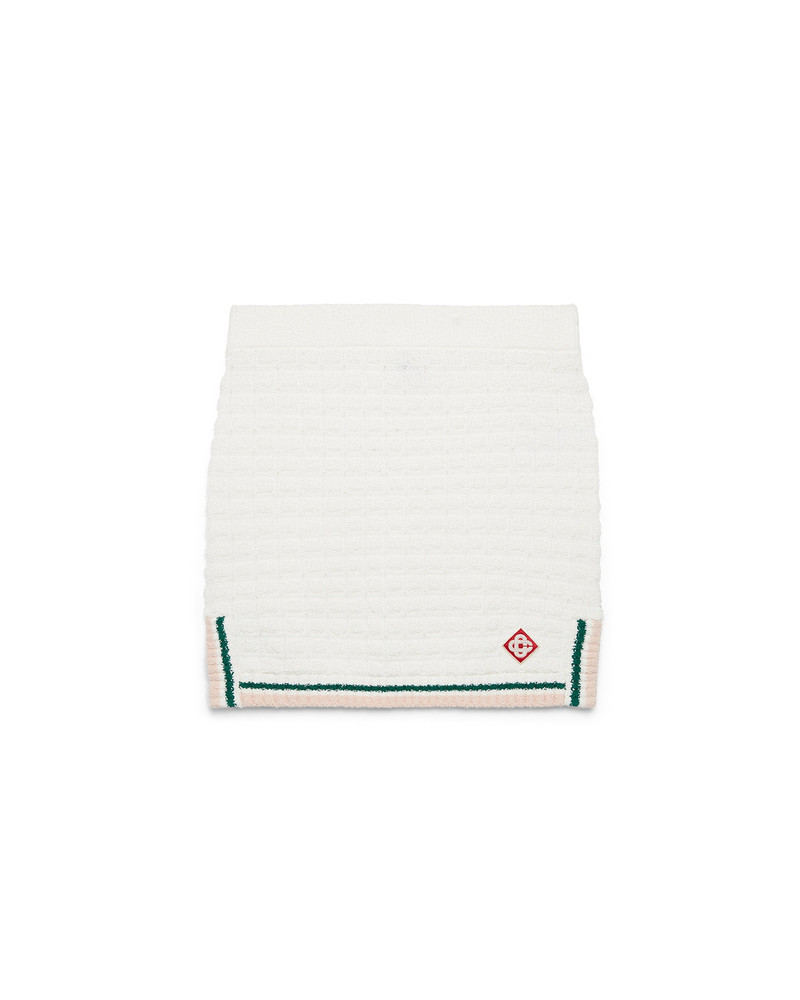 Cotton Bouclé Mini Skirt 1