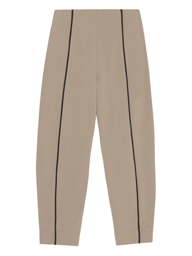piped-detail trousers 4