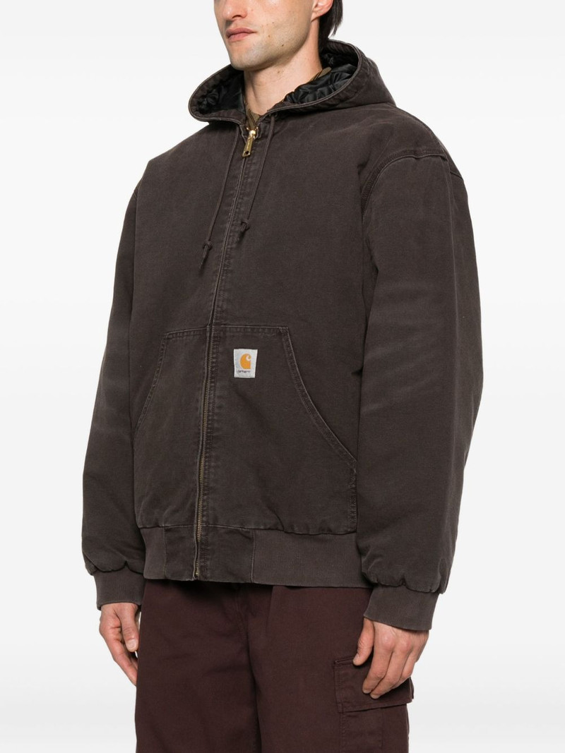 Carhartt logo-patch jacket outlook
