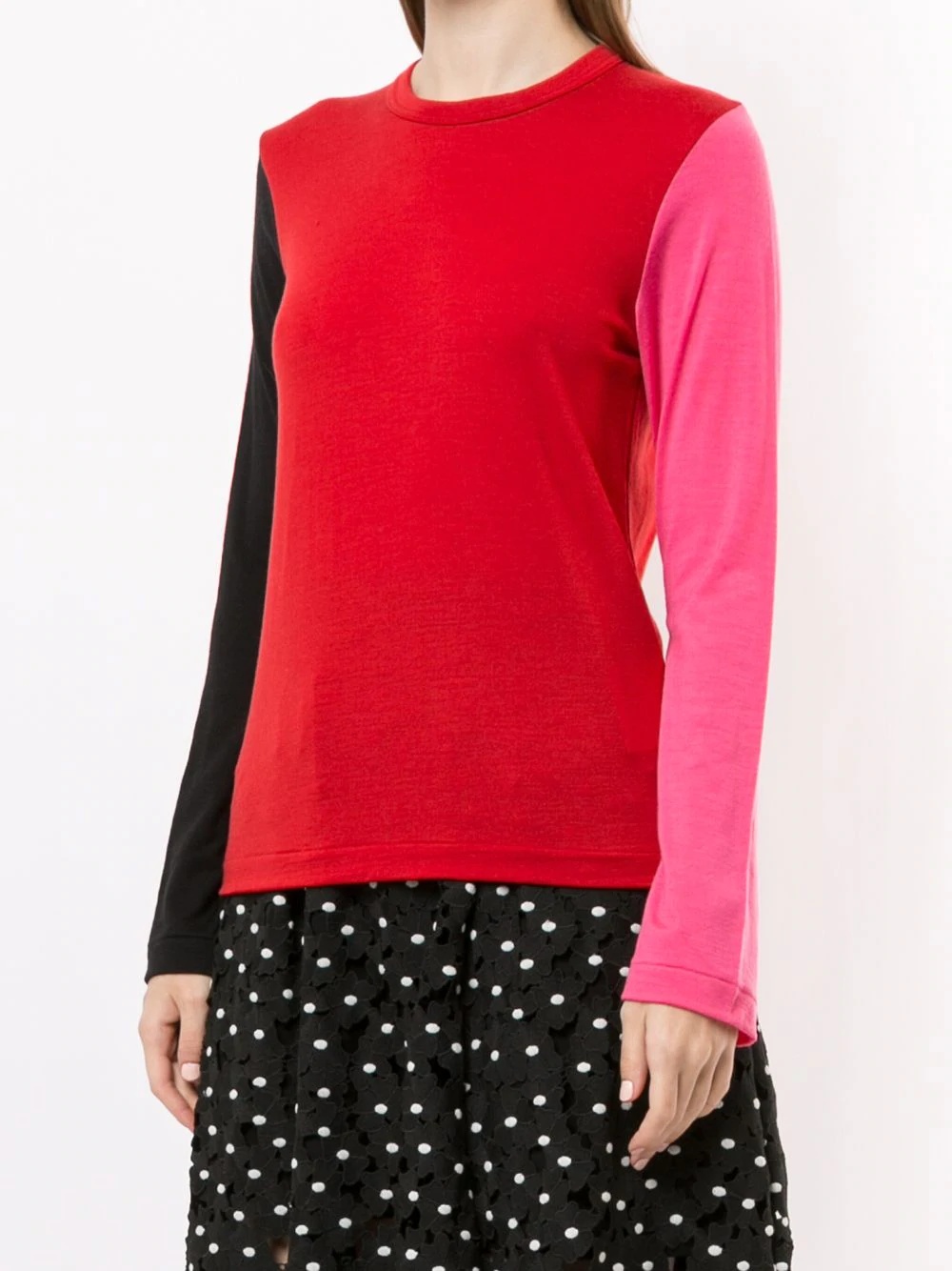 two-tone jumper - 3