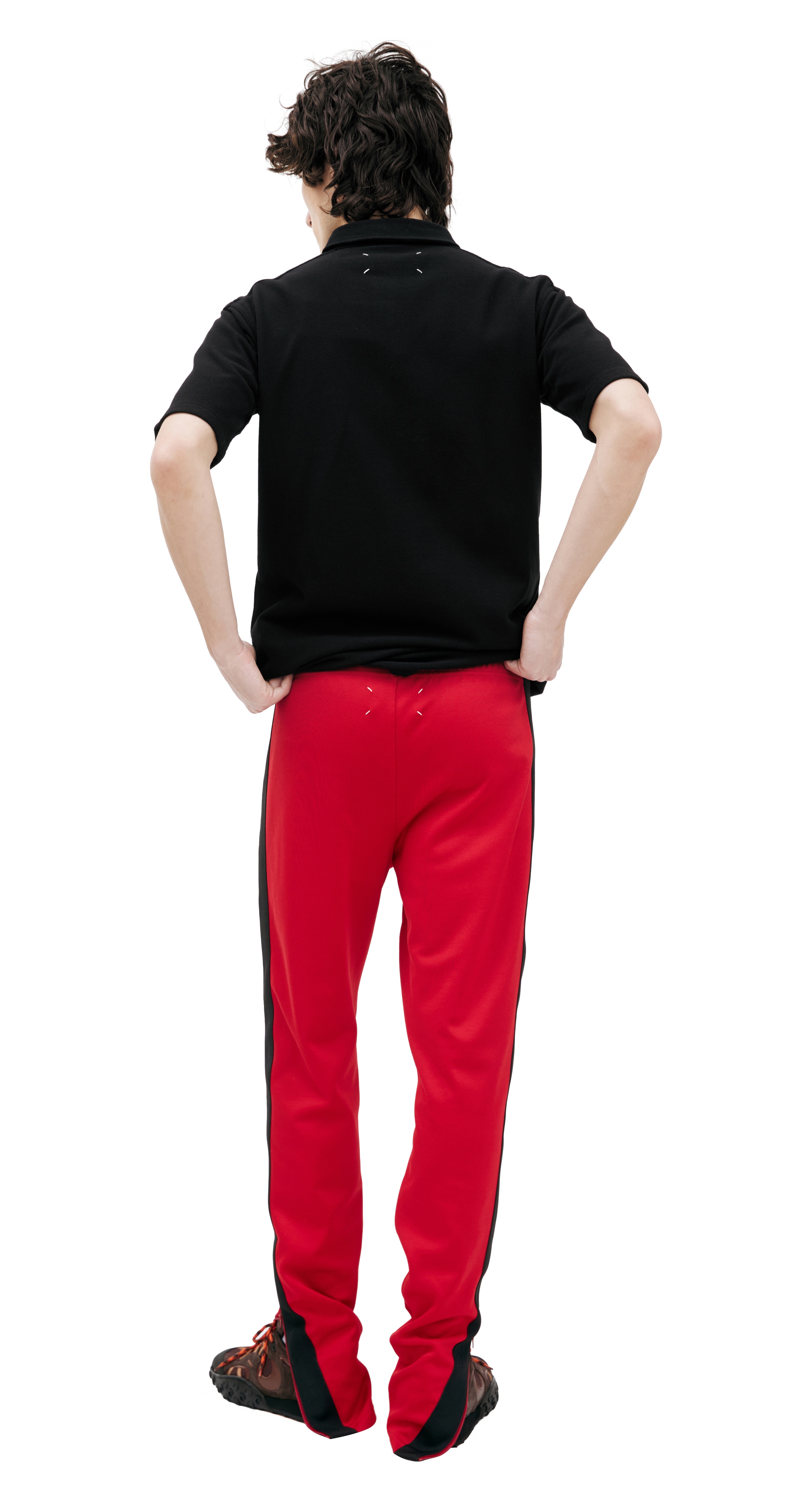 RED TROUSERS WITH STRIPES - 3
