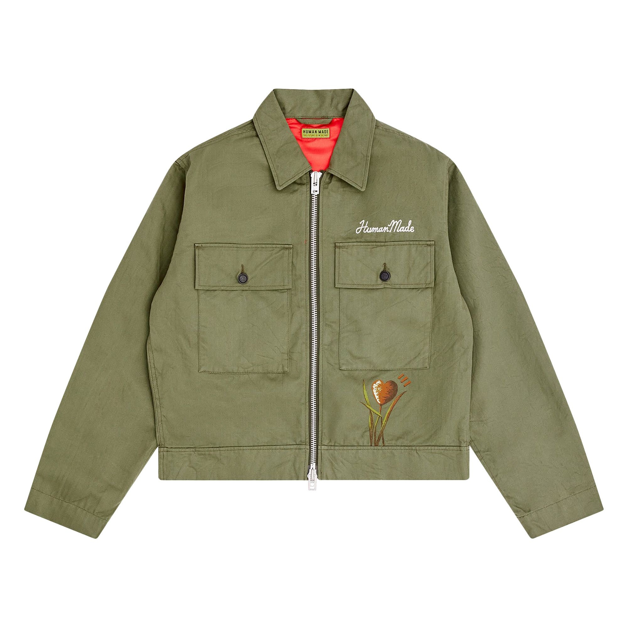Human Made Military Jacket 'Olive Drab' - 1