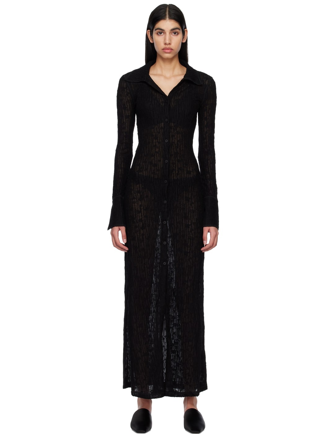 Black Cenci Maxi Dress - 1