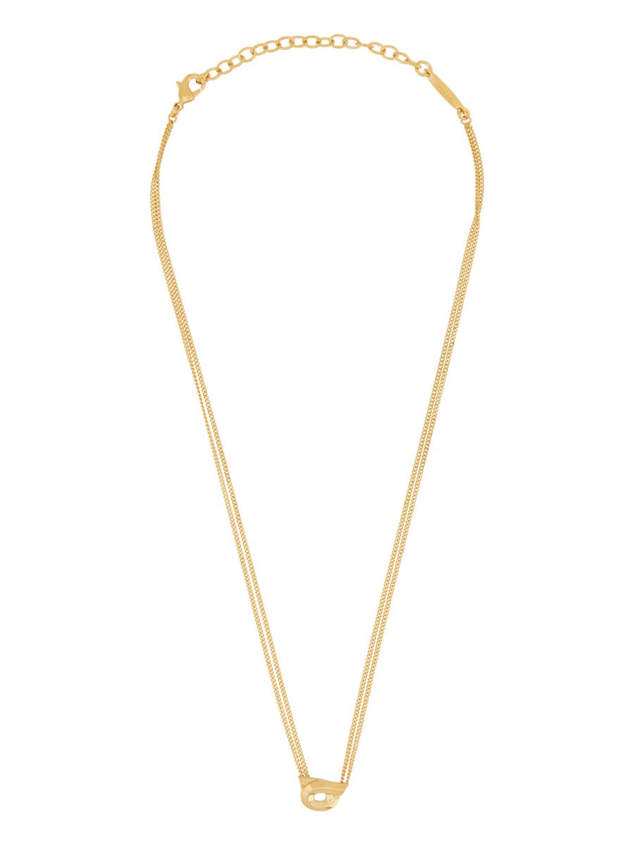 "Hooks" Pendant Necklace - 1