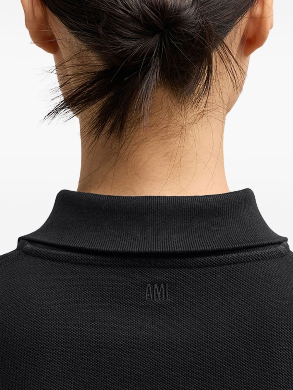 Ami De Coeur long-sleeved polo shirt - 7