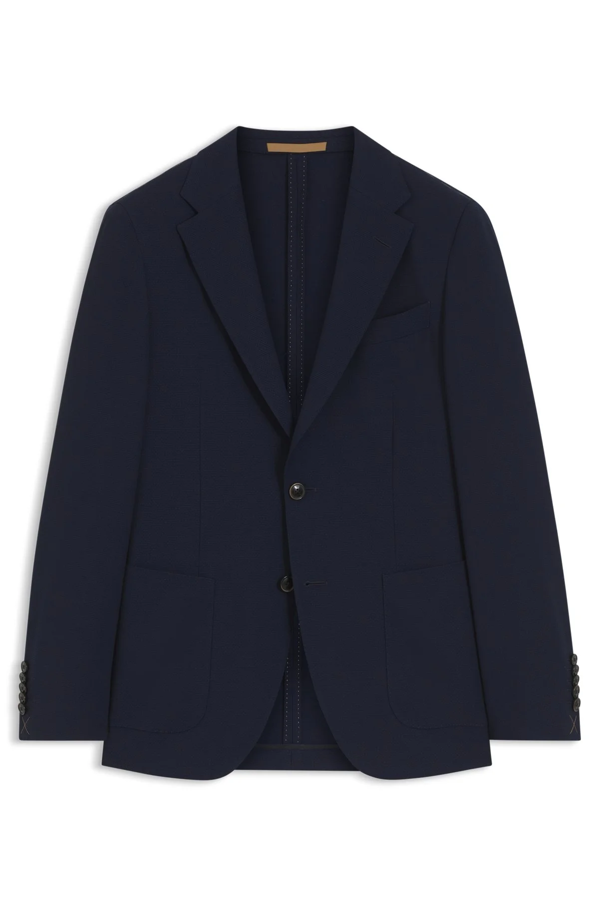 SLIM-FIT SUIT JACKET IN VIRGIN WOOL AND SILK - 1