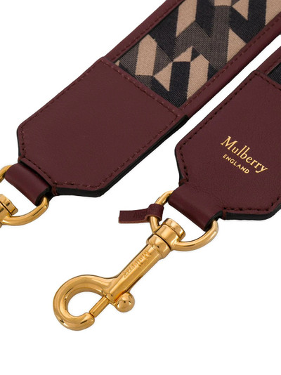 Mulberry monogram strap outlook