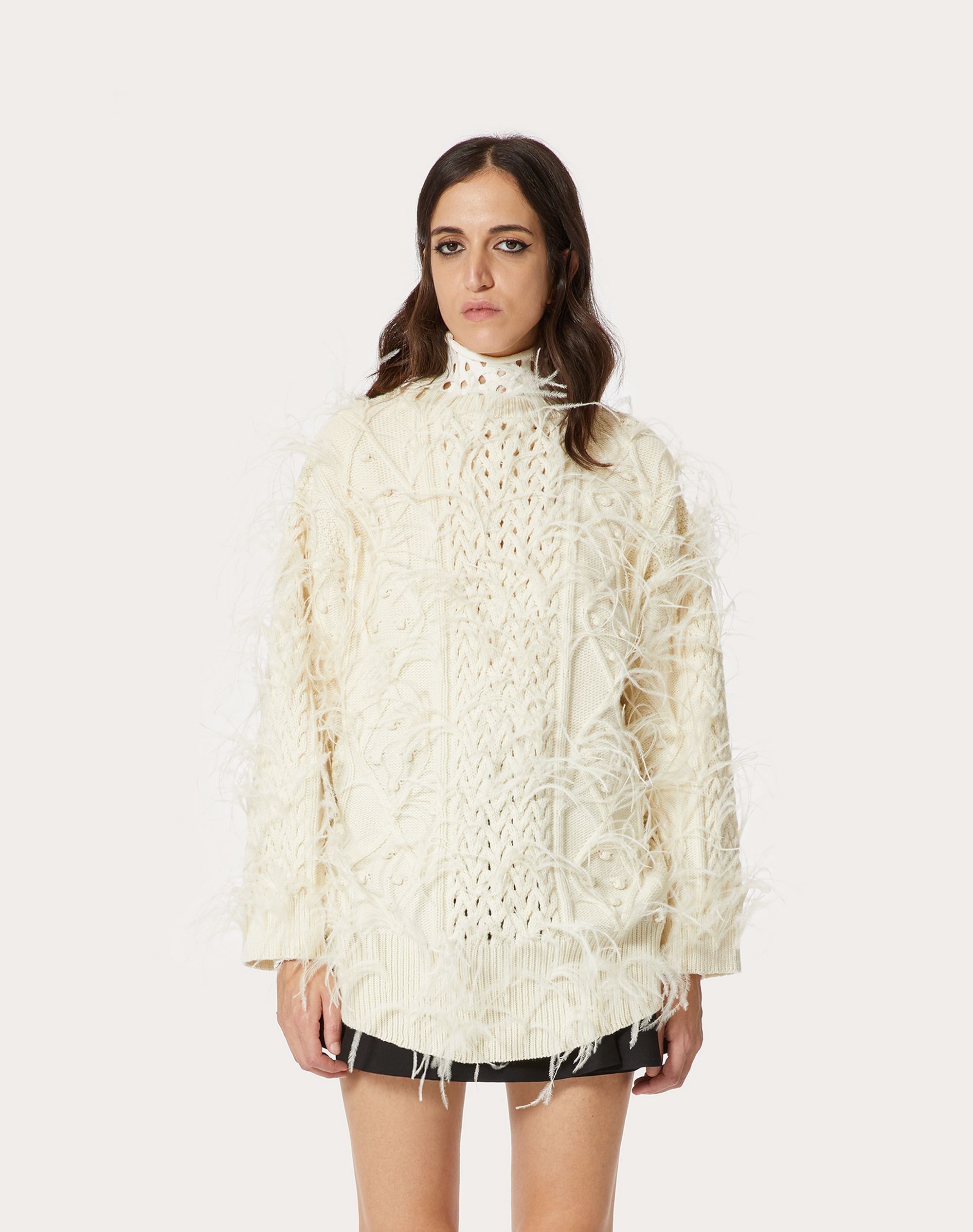 EMBROIDERED WOOL SWEATER - 3