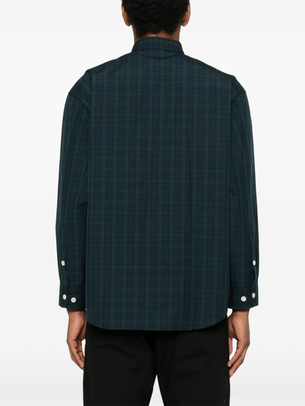 plaid-check shirt - 4