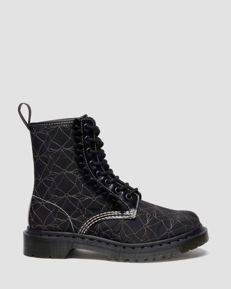 1460 FRILL Leather Lace Up Boots - 1